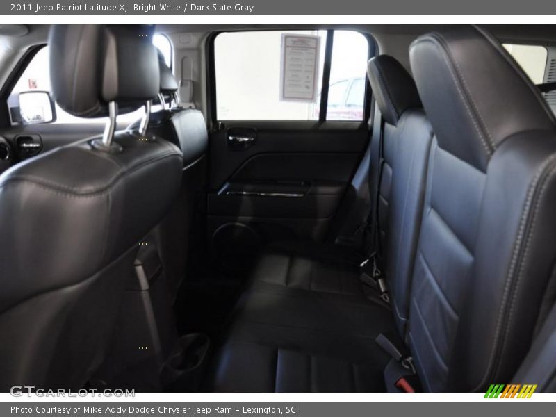 Bright White / Dark Slate Gray 2011 Jeep Patriot Latitude X