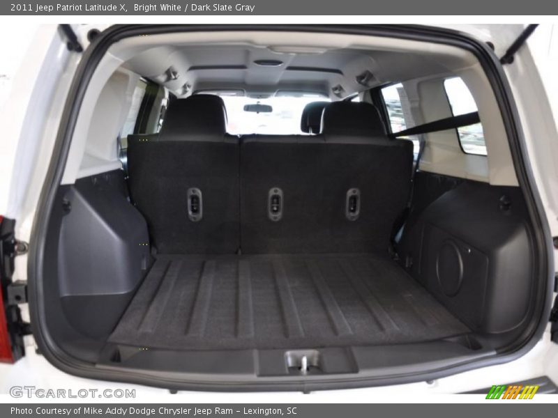 Bright White / Dark Slate Gray 2011 Jeep Patriot Latitude X