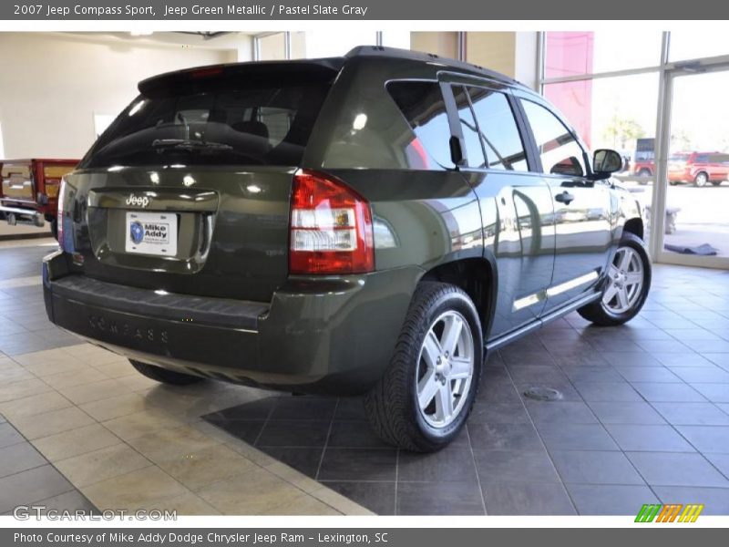 Jeep Green Metallic / Pastel Slate Gray 2007 Jeep Compass Sport