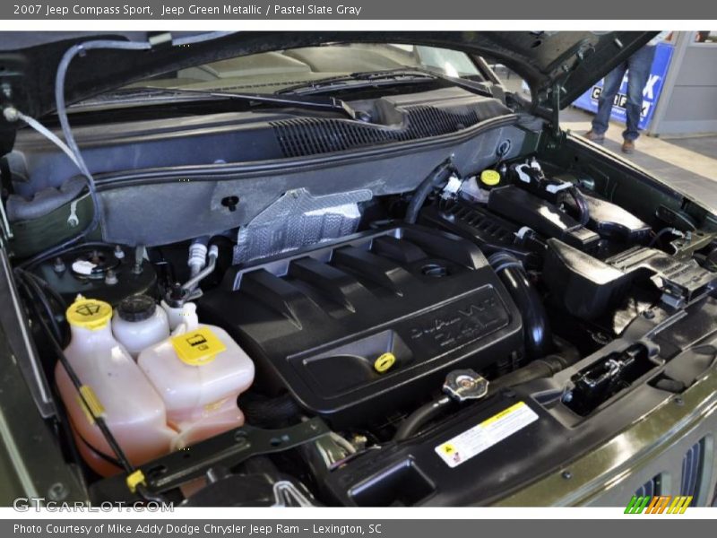Jeep Green Metallic / Pastel Slate Gray 2007 Jeep Compass Sport