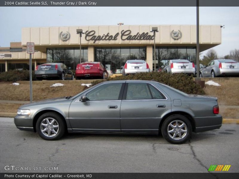 Thunder Gray / Dark Gray 2004 Cadillac Seville SLS