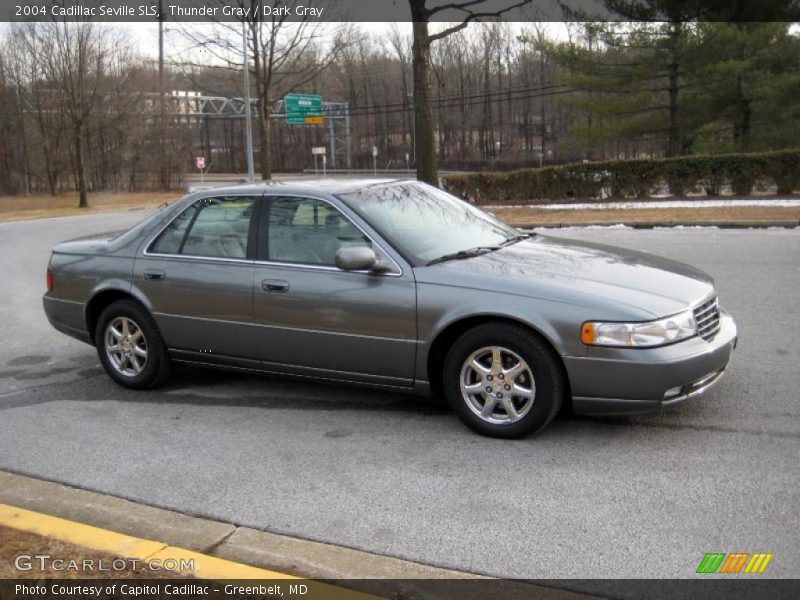Thunder Gray / Dark Gray 2004 Cadillac Seville SLS