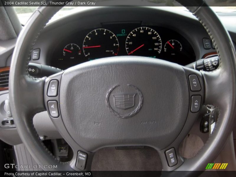 Thunder Gray / Dark Gray 2004 Cadillac Seville SLS