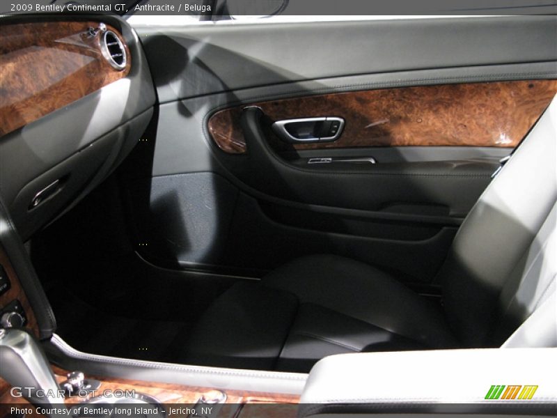 Anthracite / Beluga 2009 Bentley Continental GT