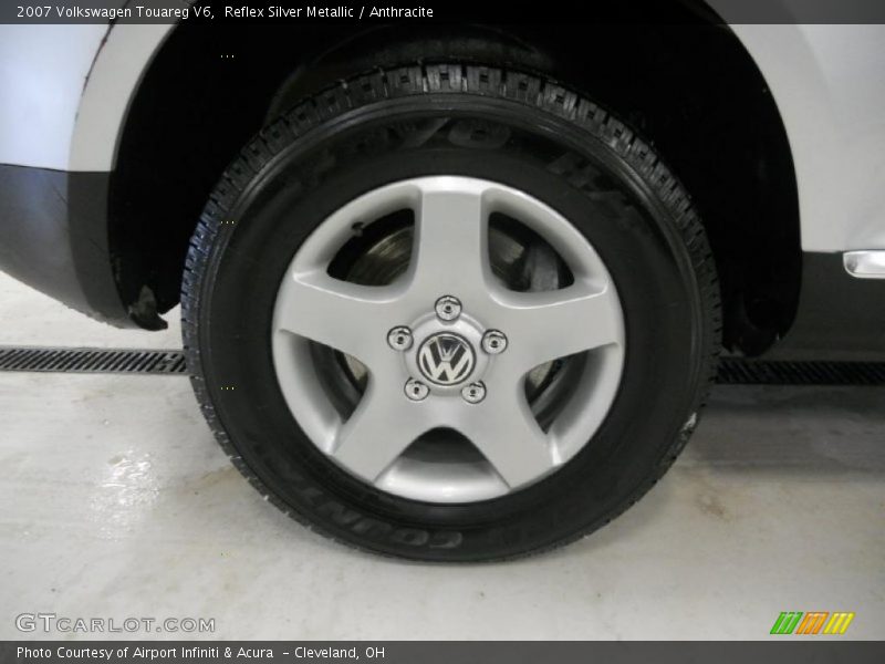 Reflex Silver Metallic / Anthracite 2007 Volkswagen Touareg V6