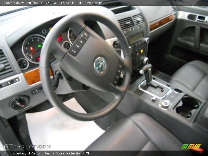 Reflex Silver Metallic / Anthracite 2007 Volkswagen Touareg V6