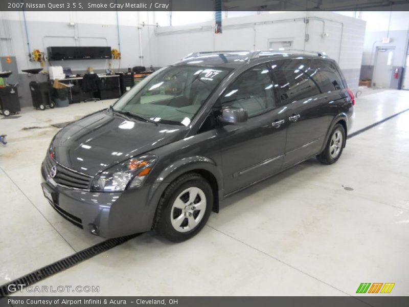 Smoke Gray Metallic / Gray 2007 Nissan Quest 3.5 S