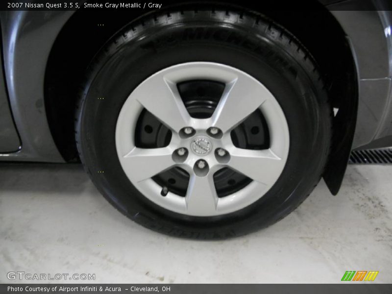 Smoke Gray Metallic / Gray 2007 Nissan Quest 3.5 S