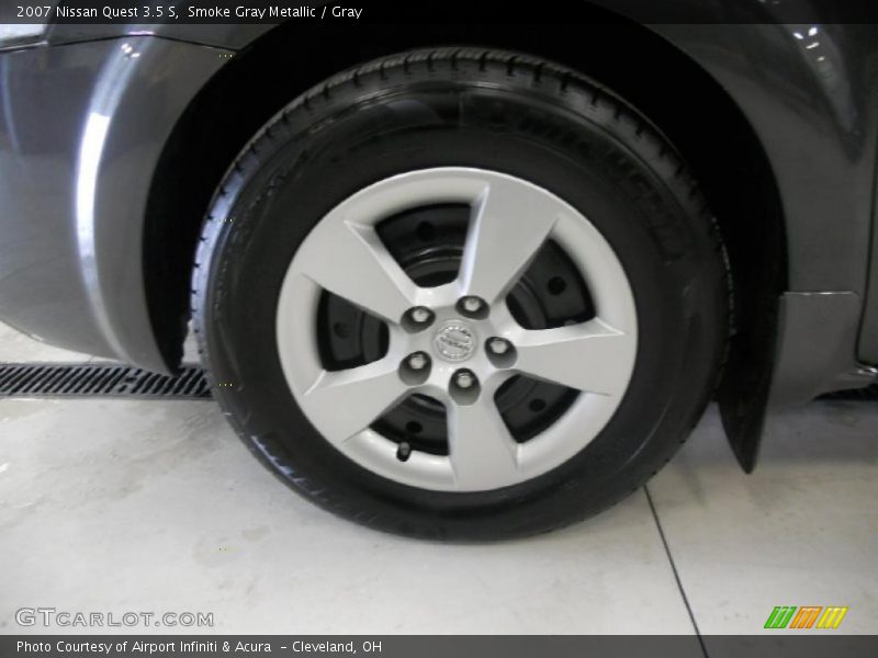 Smoke Gray Metallic / Gray 2007 Nissan Quest 3.5 S
