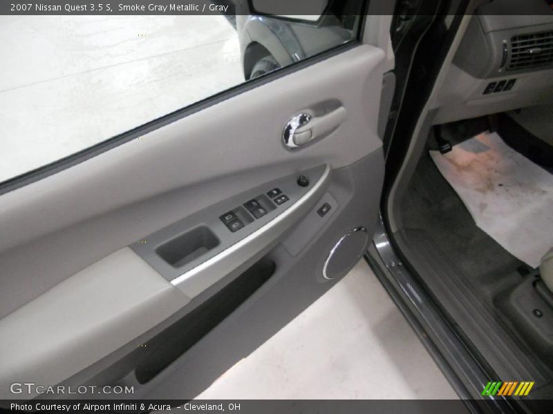 Smoke Gray Metallic / Gray 2007 Nissan Quest 3.5 S