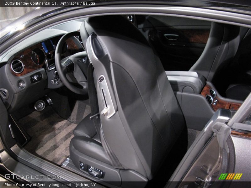 Anthracite / Beluga 2009 Bentley Continental GT