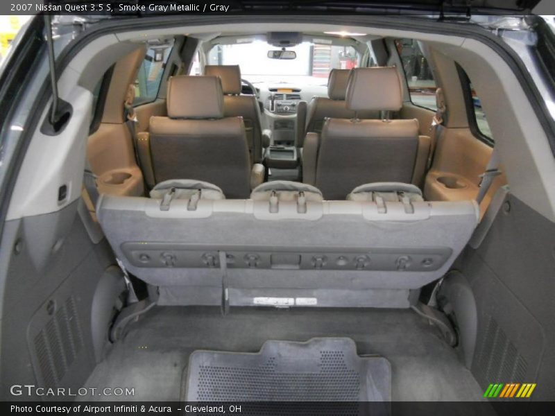 Smoke Gray Metallic / Gray 2007 Nissan Quest 3.5 S