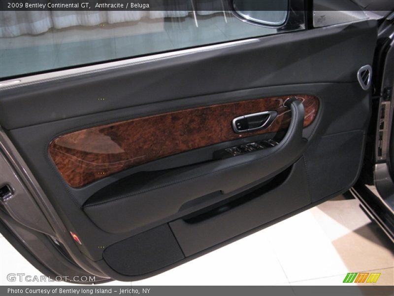 Anthracite / Beluga 2009 Bentley Continental GT