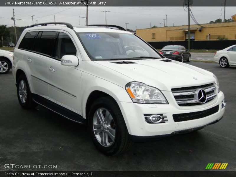 Alabaster White / Ash Grey 2007 Mercedes-Benz GL 450