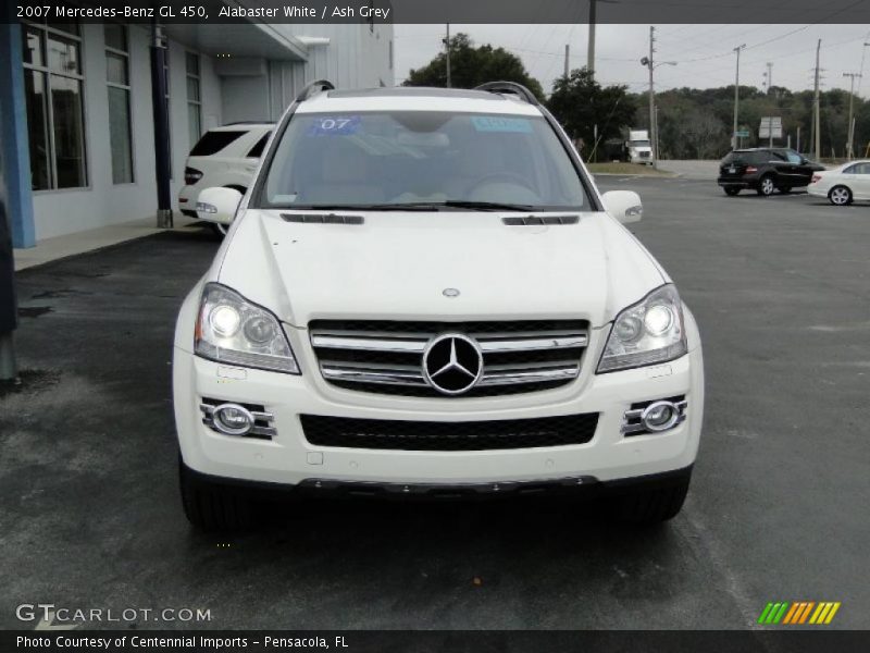 Alabaster White / Ash Grey 2007 Mercedes-Benz GL 450