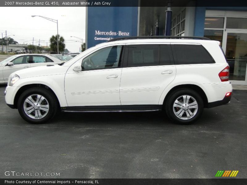 Alabaster White / Ash Grey 2007 Mercedes-Benz GL 450
