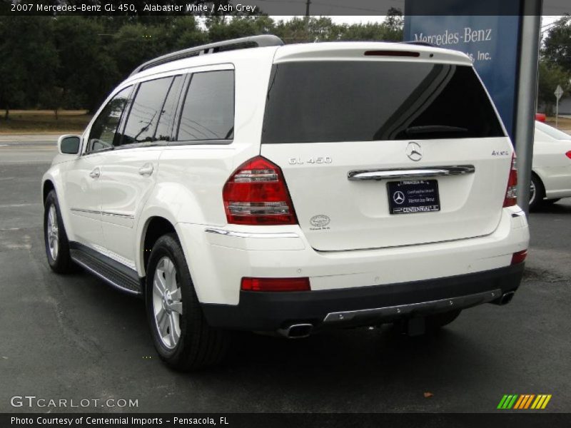 Alabaster White / Ash Grey 2007 Mercedes-Benz GL 450