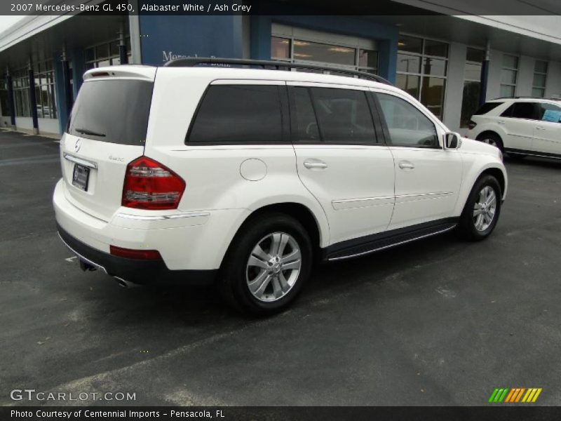 Alabaster White / Ash Grey 2007 Mercedes-Benz GL 450