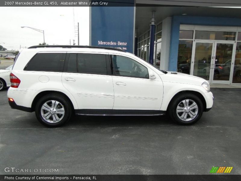 Alabaster White / Ash Grey 2007 Mercedes-Benz GL 450