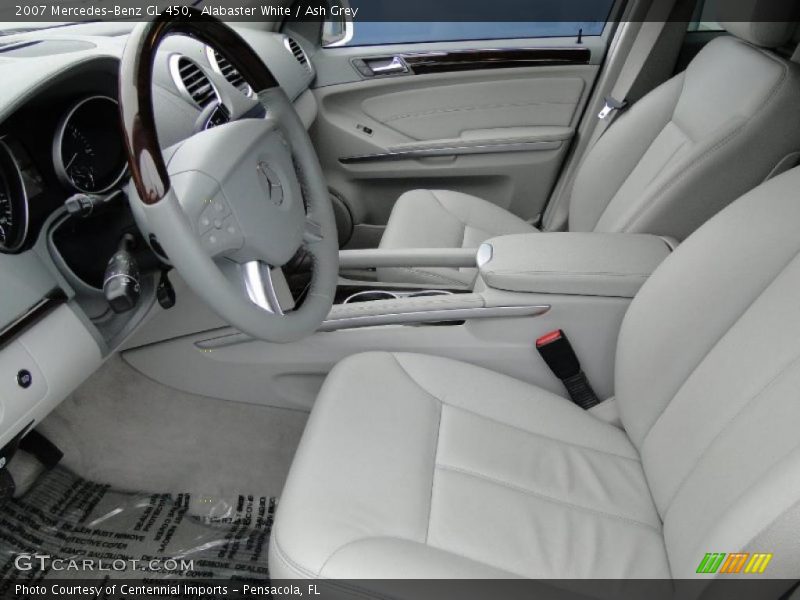 Alabaster White / Ash Grey 2007 Mercedes-Benz GL 450