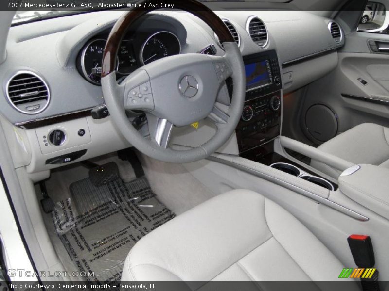 Alabaster White / Ash Grey 2007 Mercedes-Benz GL 450