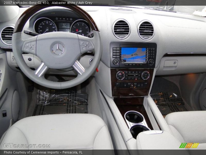 Alabaster White / Ash Grey 2007 Mercedes-Benz GL 450