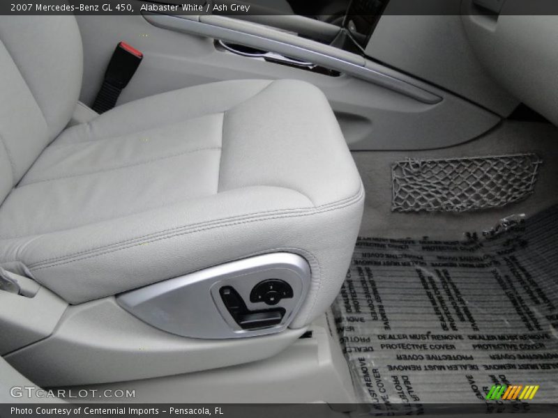 Alabaster White / Ash Grey 2007 Mercedes-Benz GL 450