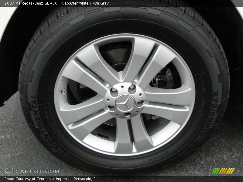 Alabaster White / Ash Grey 2007 Mercedes-Benz GL 450
