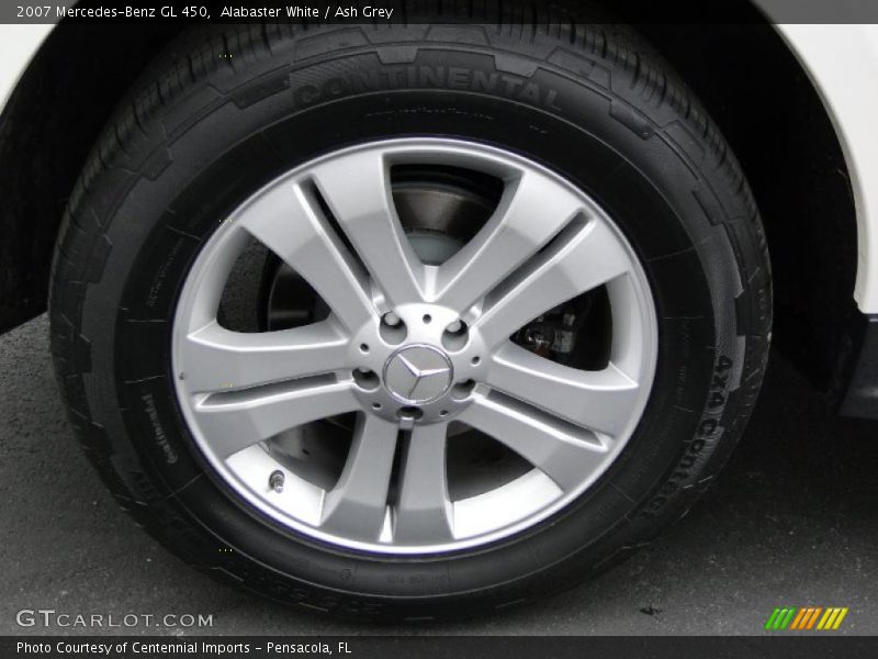 Alabaster White / Ash Grey 2007 Mercedes-Benz GL 450