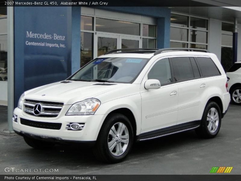 Alabaster White / Ash Grey 2007 Mercedes-Benz GL 450