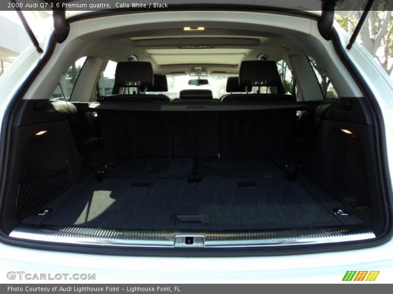 Calla White / Black 2008 Audi Q7 3.6 Premium quattro