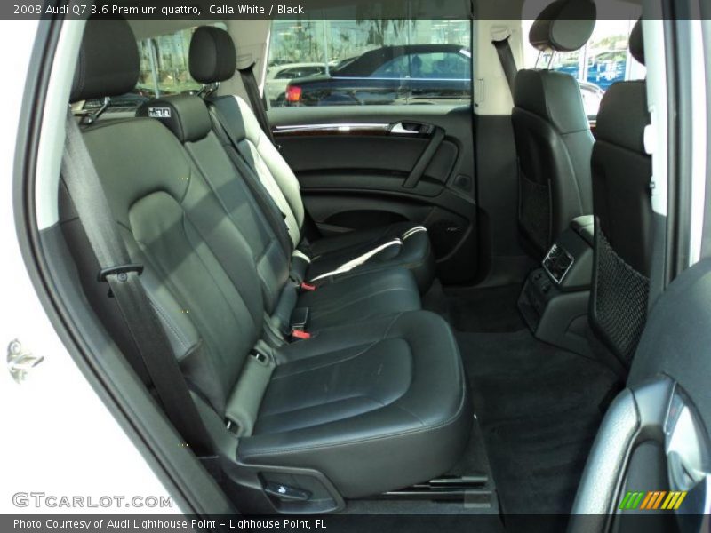 Calla White / Black 2008 Audi Q7 3.6 Premium quattro