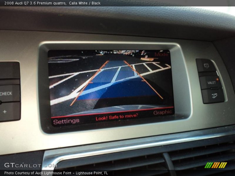 Calla White / Black 2008 Audi Q7 3.6 Premium quattro