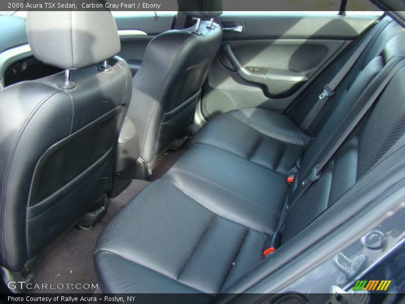 Carbon Gray Pearl / Ebony 2008 Acura TSX Sedan