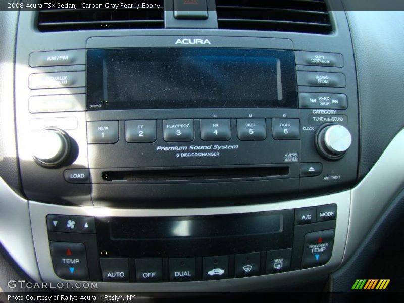 Carbon Gray Pearl / Ebony 2008 Acura TSX Sedan