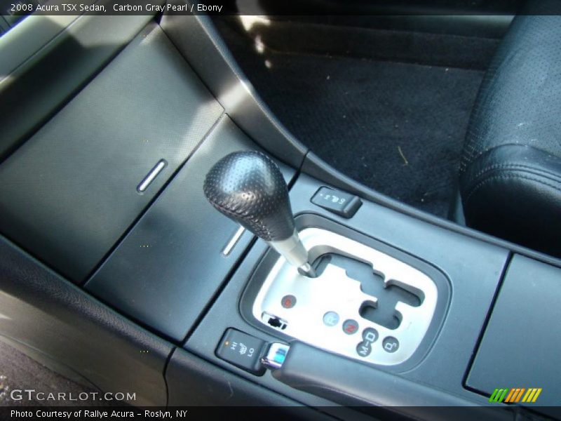 Carbon Gray Pearl / Ebony 2008 Acura TSX Sedan