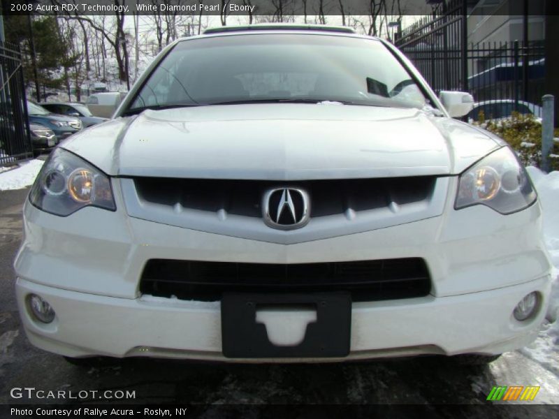 White Diamond Pearl / Ebony 2008 Acura RDX Technology