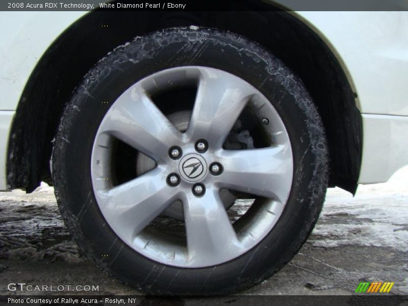 White Diamond Pearl / Ebony 2008 Acura RDX Technology