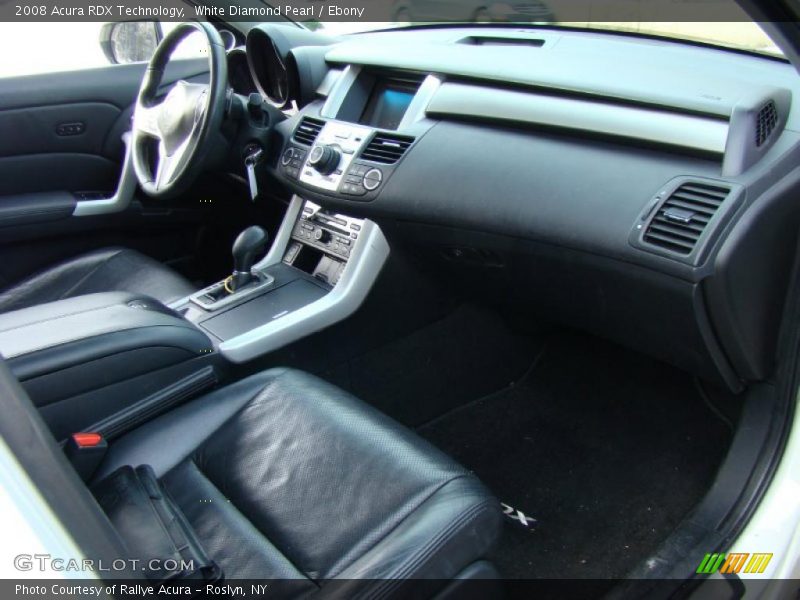 White Diamond Pearl / Ebony 2008 Acura RDX Technology