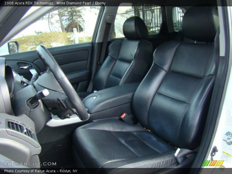 White Diamond Pearl / Ebony 2008 Acura RDX Technology
