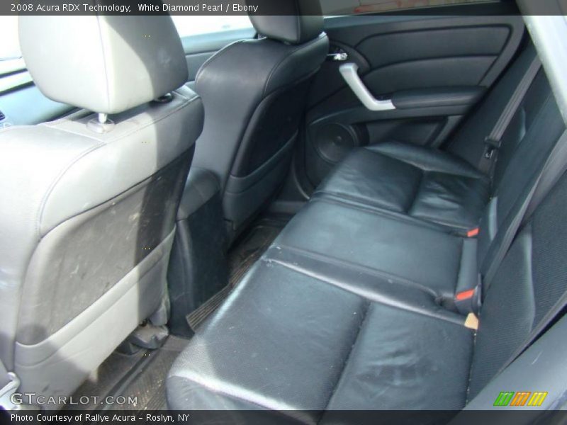 White Diamond Pearl / Ebony 2008 Acura RDX Technology