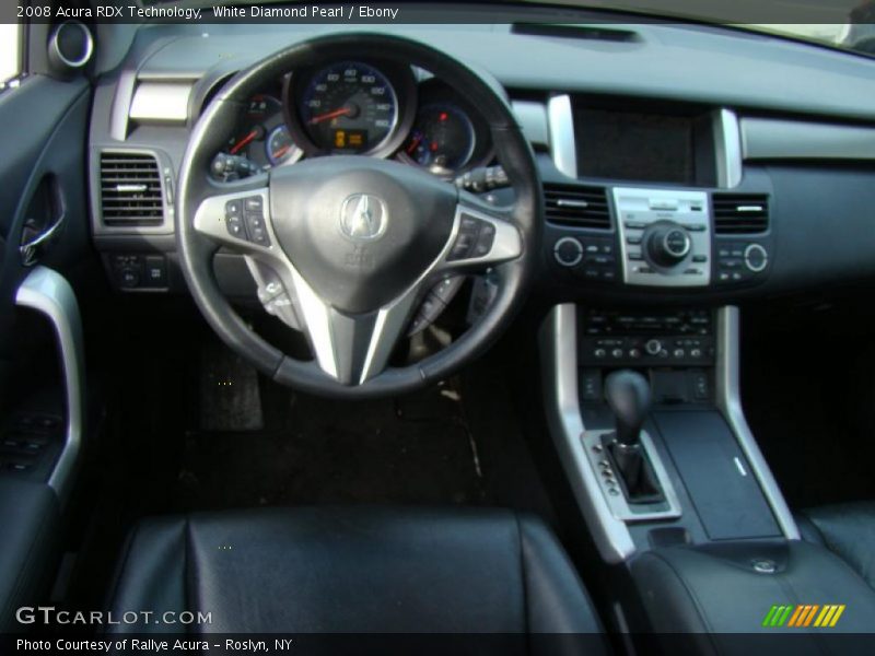 White Diamond Pearl / Ebony 2008 Acura RDX Technology
