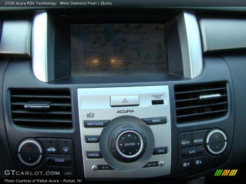 White Diamond Pearl / Ebony 2008 Acura RDX Technology