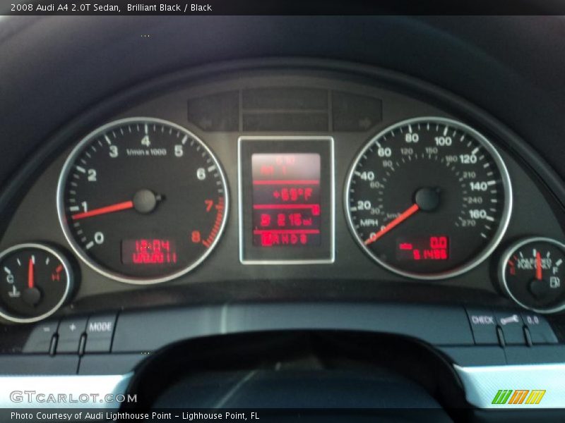 Brilliant Black / Black 2008 Audi A4 2.0T Sedan