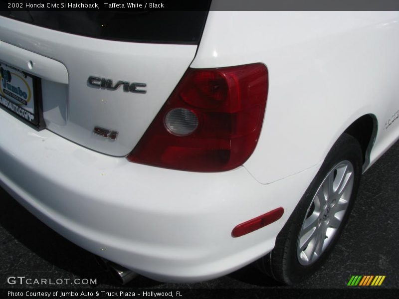 Taffeta White / Black 2002 Honda Civic Si Hatchback