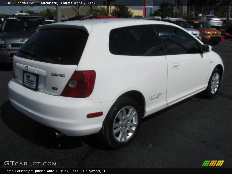 Taffeta White / Black 2002 Honda Civic Si Hatchback