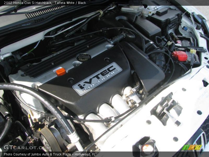  2002 Civic Si Hatchback Engine - 2.0 Liter Si DOHC 16-Valve i-VTEC 4 Cylinder