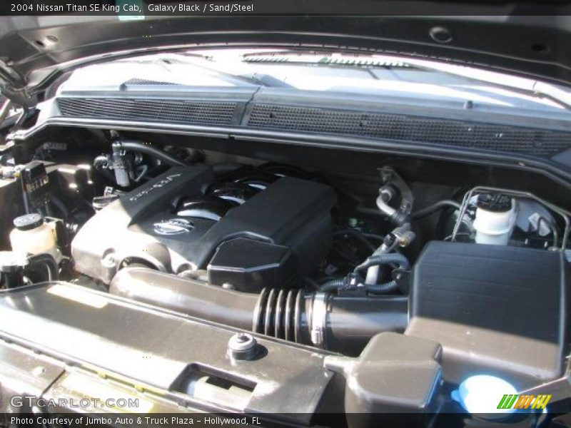 Galaxy Black / Sand/Steel 2004 Nissan Titan SE King Cab