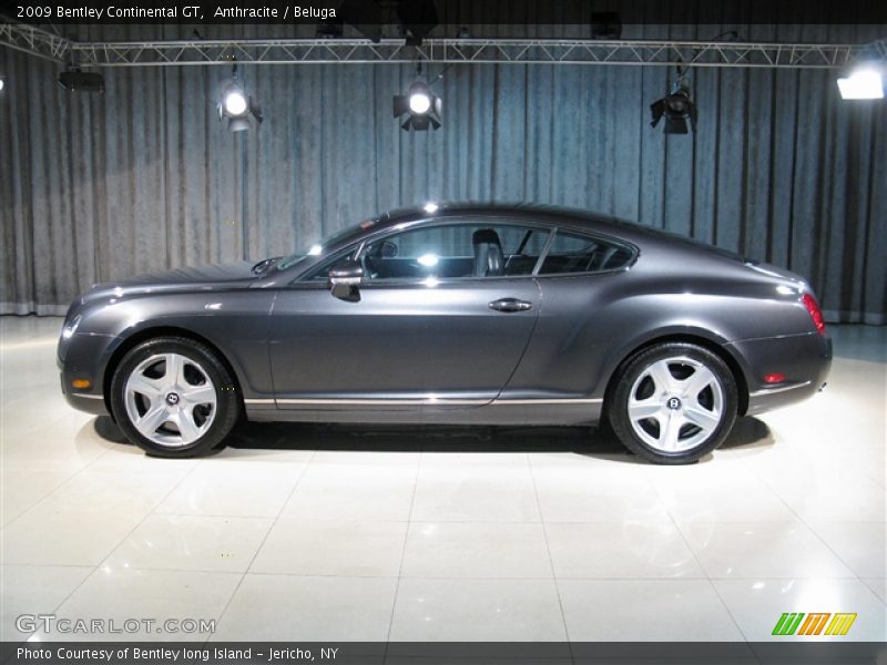 Anthracite / Beluga 2009 Bentley Continental GT