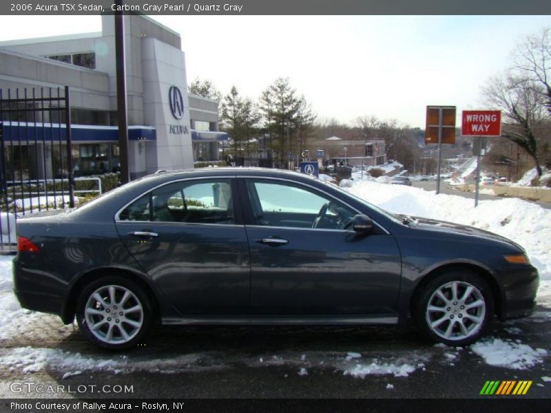 Carbon Gray Pearl / Quartz Gray 2006 Acura TSX Sedan